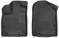 Husky Liners - Husky Floor Liners Front 2016 Honda Pilot WeatherBeater-Black