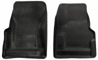 Husky Liners - Husky Floor Liners Front 97-06 Jeep Wrangler Classic Style-Black