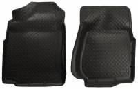 Husky Liners - Husky Floor Liners Front 99-07 Silverado/Sierra Standard Cab Classic Style-Black