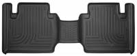 Husky Liners - Husky Liners 2nd Seat Floor Liner 12-15 Toyota Tacoma Access Cab-Black WeatherBeater