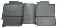 Husky Liners - Husky Liners 2nd Seat Floor Liner 99-07 Silverado/Sierra Extended Cab-Grey Classic Style