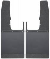 Husky Liners - Kick Back Mud Flaps Front 12" Wide Black Top and Black Weight 09-16 Dodge Ram Husky Liners