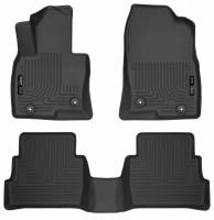 Husky Liners - Mazda CX-5 Front & 2nd Seat Floor Liners 2017 Mazda CX-5 Black Husky Liners