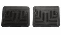 Husky Liners - Semi Custom Fit Floor Mat 2nd or 3rd Seat Larger Locations-Black