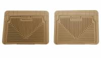 Husky Liners - Semi Custom Fit Floor Mat 2nd or 3rd Seat Larger Locations-Tan