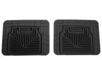 Husky Liners - Semi Custom Fit Floor Mat 2nd or 3rd Seat Smaller Locations-Black