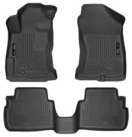 Husky Liners - Subaru Impreza Front & 2nd Seat Floor Liners 2017 Subaru Impreza Black Husky Liners