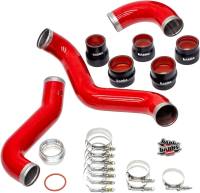 Turbocharged Performance LLC - 17-19 L5P 6.6L Boost Tube Upgrade Kit - Red