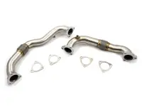 Turbocharged Performance LLC - Copy of 6.4 Up pipes | 08-10 Ford 6.4L Powerstroke
