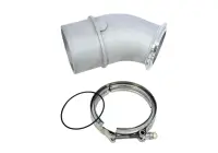 Turbocharged Performance LLC - S400 Series Turbo Outlet 45* Elbow, Clamp and Oring
