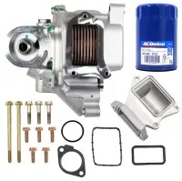 Turbocharged Performance LLC - Duramax Upgraded Oil Cooler 2001-2007 and 2011-2019