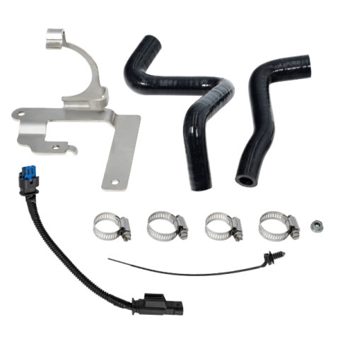 Turbocharged Performance LLC - 6.6L L5P  |   2020-2026 GM Duramax   |  Fuel Coolant Pump Relocation Kit
