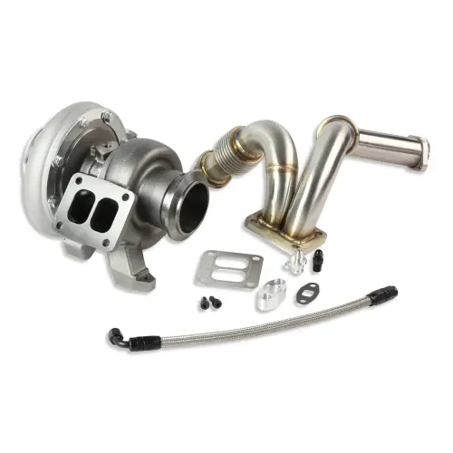 Turbocharged Performance LLC - 6.0 Non VGT T4 S300 kit for 2003-07 Ford 6.0L Powerstroke with Turbo Gen 2
