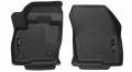 Husky Liners - 15-18 Ford Edge, 16-18 Lincoln MKX Front Floor Liners Black Husky Liners - Image 1