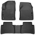 Husky Liners - 16-17 Toyota Prius, 17 Toyota Prius Prime Front & 2nd Seat Floor Liners Black Husky Liners - Image 1