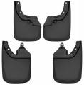 Husky Liners - 16-18 Toyota Tacoma Vehicle Has OE Fender Flares Front and Rear Mud Guard Set Black Husky Liners