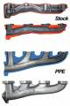 TUNING - High Flow Exhaust Manifolds and Up-Pipes Kit - GM 6.6L Duramax 2001 CA and 2001-2004 FED (116111000) - Image 3