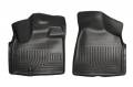 Husky Liners - Husky Floor Liners Front 08-15 Town & County/Grand Caravan WeatherBeater-Black - Image 1