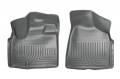 Husky Liners - Husky Floor Liners Front 08-15 Town & County/Grand Caravan WeatherBeater-Grey - Image 1