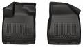 Husky Liners - Husky Floor Liners Front 13-15 Nissan Pathfinder WeatherBeater-Black - Image 1