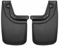 Husky Mud Flaps Rear 05-14 Toyota Tacoma With Fender Flares Only