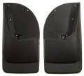 Husky Mud Flaps Rear 99-10 F250, 350, Super Duty No Fender Flares Single Rear Wheels