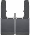 Husky Liners - Kick Back Mud Flaps Front 12" Wide Black Top and Black Weight 09-16 Dodge Ram Husky Liners - Image 1