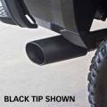 Banks Power - Monster Exhaust System 4-inch Single Exit, Cerakote Black Tip for 2017-2018 Chevy/GMC 2500/3500 6.6L Duramax, L5P all cab/bed 48947-B
