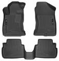 Husky Liners - Subaru Impreza Front & 2nd Seat Floor Liners 2017 Subaru Impreza Black Husky Liners - Image 1