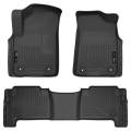 Husky Liners - Weatherbeater Front And 2nd Seat Floor Liners 19-20 Infiniti QX80/Nissan Armada Black Husky Liners - Image 4