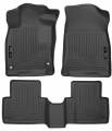 Husky Liners - 16-18 Honda Civic Front & 2nd Seat Floor Liners Black Husky Liners - Image 1