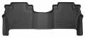 17-18 Nissan Titan Front Row Bucket Seating 2nd Seat Floor Liner Black Husky Liners