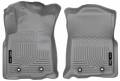 18 Toyota Tacoma Front Floor Liners Gray Husky Liners