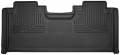 Husky Liners - Husky Floor Liners 2nd Seat (Full Coverage) 2015 Ford F-150 SuperCab X-Act Contour-Black - Image 1