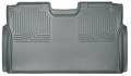 Husky Floor Liners 2nd Seat (Full Coverage) 2015 Ford F-150 SuperCrew Cab WeatherBeater-Grey