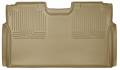 Husky Floor Liners 2nd Seat (Full Coverage) 2015 Ford F-150 SuperCrew Cab WeatherBeater-Tan