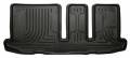 Husky Liners - Husky Floor Liners 3rd Seat 13-15 JX35/Pathfinder WeatherBeater-Black - Image 1