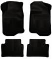 Husky Liners - Husky Floor Liners Front & 2nd Row 05-10 Chevy Cobalt/Pontiac G5 (Footwell Coverage) WeatherBeater-Black - Image 1