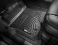 Husky Floor Liners Front & 2nd Row 2106 Durango/Grand Cherokee (Footwell Coverage) WeatherBeater-Black