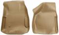 Husky Floor Liners Front 00-07 F Series Super Duty Models Classic Style-Tan