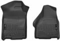 Husky Floor Liners Front 02-15 Dodge Ram WeatherBeater-Black