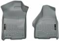 Husky Liners - Husky Floor Liners Front 02-15 Dodge Ram WeatherBeater-Grey - Image 1