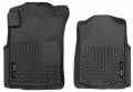 Husky Liners - Husky Floor Liners Front 05-11 Toyota Tacoma X-Act Contour-Black - Image 1