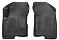 Husky Floor Liners Front 07-15 Dodge Caliber/Jeep Compass/Patriot Weatherbeater-Black