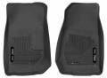 Husky Liners - Husky Floor Liners Front 07-15 Jeep Wrangler 2 & 4 Door X-Act Contour-Black - Image 1