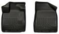 Husky Liners - Husky Floor Liners Front 13-15 Infiniti JX35/QX60 WeatherBeater-Black - Image 1