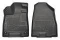 Husky Floor Liners Front 14-15 Acura MDX WeatherBeater-Black