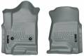 Husky Liners - Husky Floor Liners Front 14-15 Escalade/Silverado/Suburban/Tahoe/Sierra/Yukon WeatherBeater-Grey - Image 1