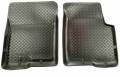 Husky Liners - Husky Floor Liners Front 1999 Ford F Series Super Duty Models Classic Style-Black - Image 1