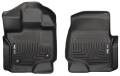 Husky Floor Liners Front 2015 Ford F-150 WeatherBeater-Black